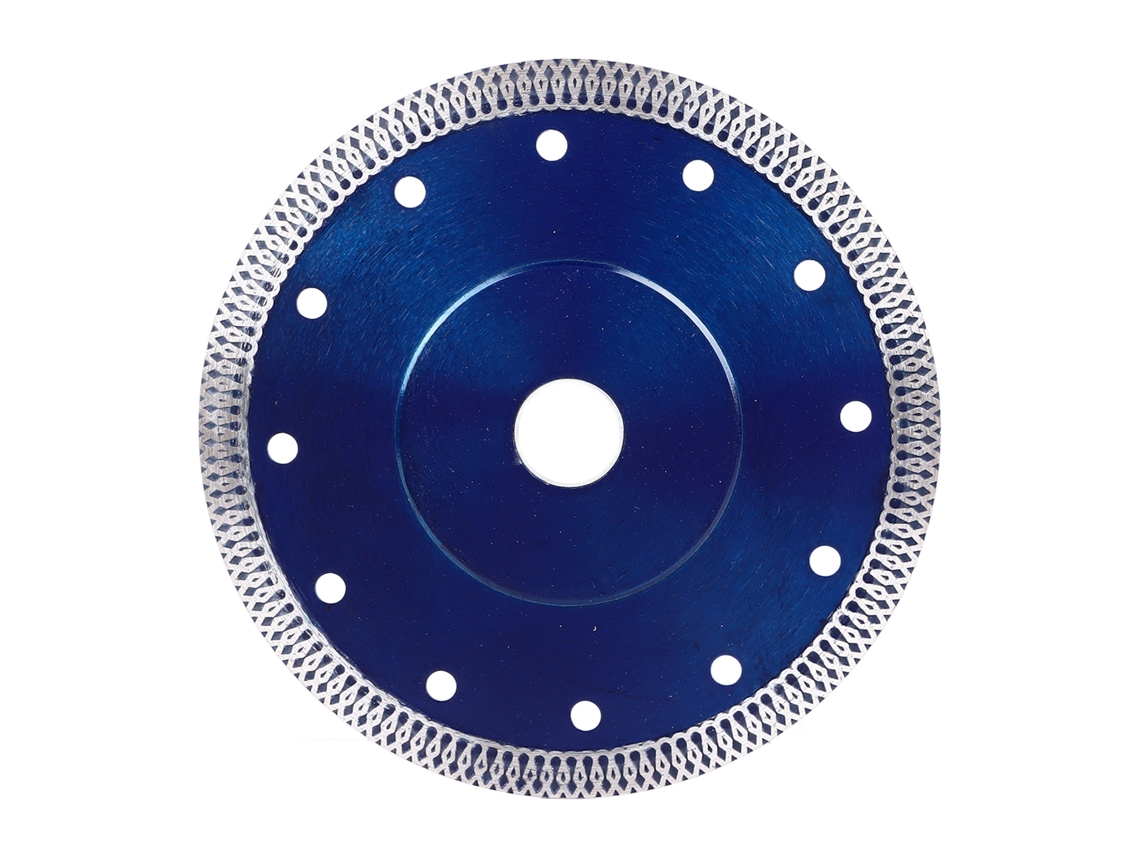 Hoja De Sierra Circular De Diamante De 150 Mm Para Hormigón, Granito Y Piedra Con Clip Azul.