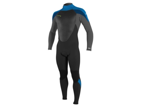 Terno de Neoprene Jovem Manga Longa com Zíper Nas Costas Epic 3/2 Azul 6 Yearso´Neill Wetsuits
