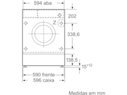 Lavadora Integrable SIEMENS WI14W541ES (8 kg - 1400 rpm - Blanco) —  
