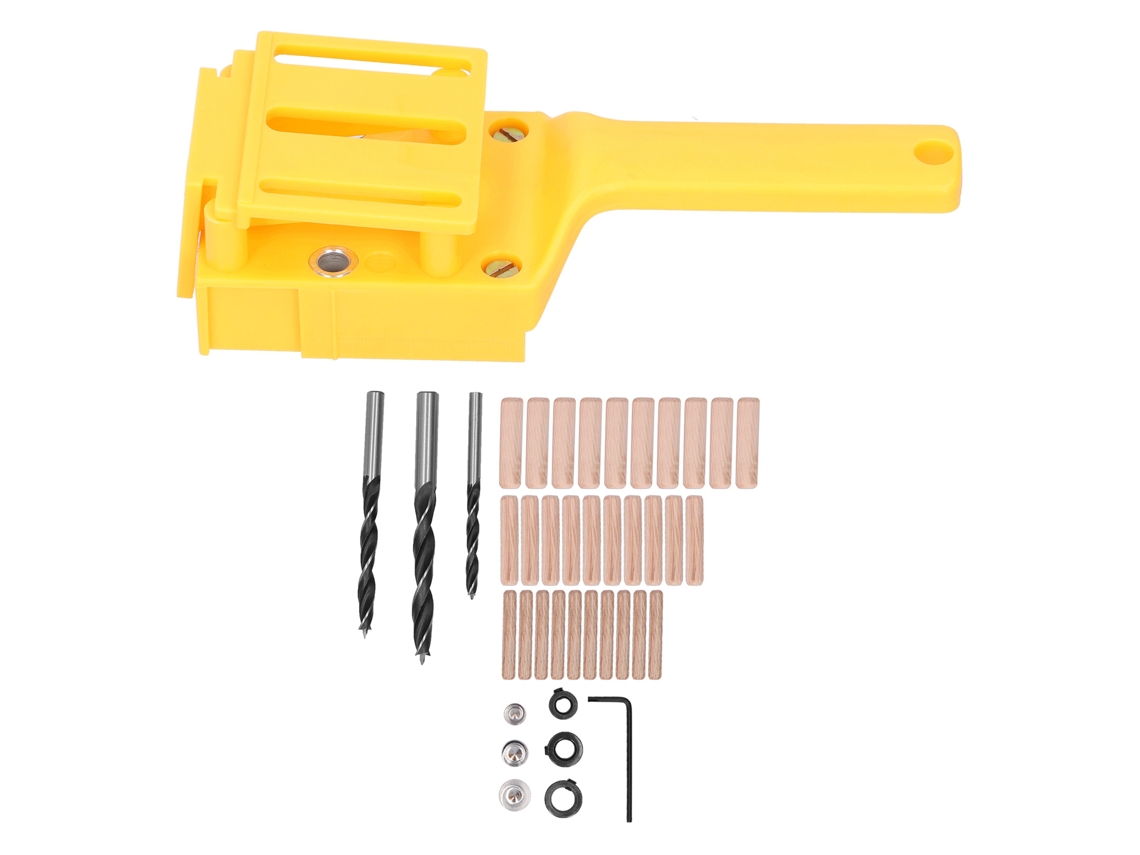 Localizador de perforación Primerox para carpintería con herramientas manuales