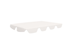 Maison Exclusive - Dosel De Repuesto Columpio De Jardín Blanco 150/130x105/70 Cm