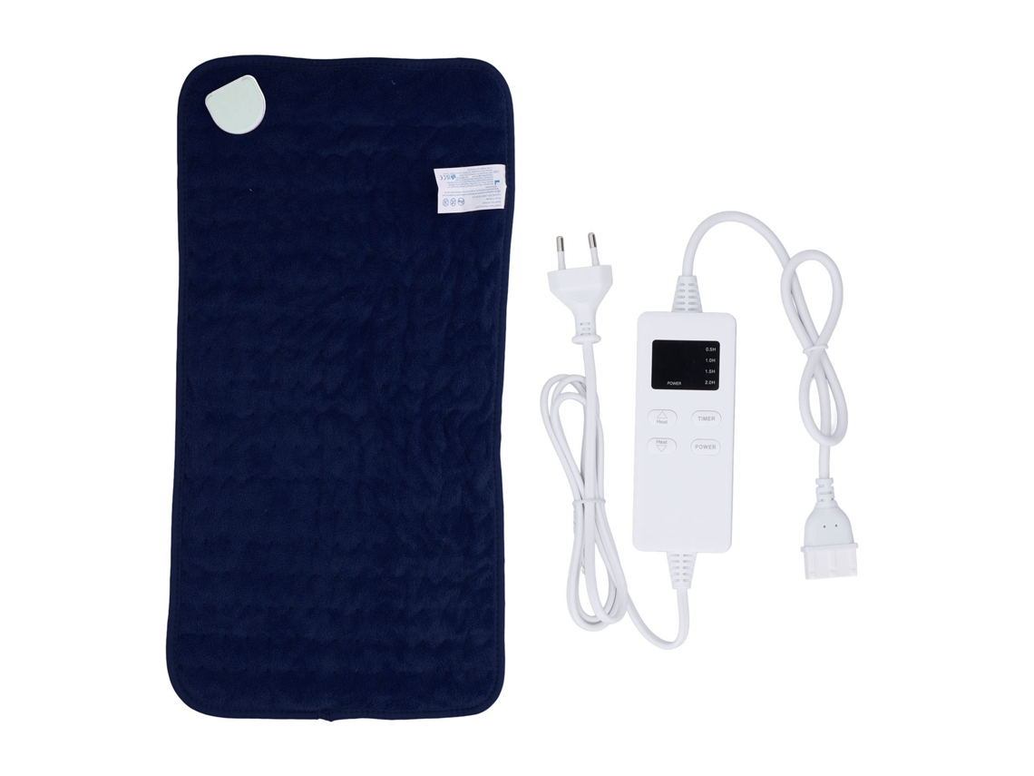 Manta Eléctrica De 30x60 Cm Con 6 Niveles De Temperatura Y Apagado Automático Para Hombros Y Rodillas.