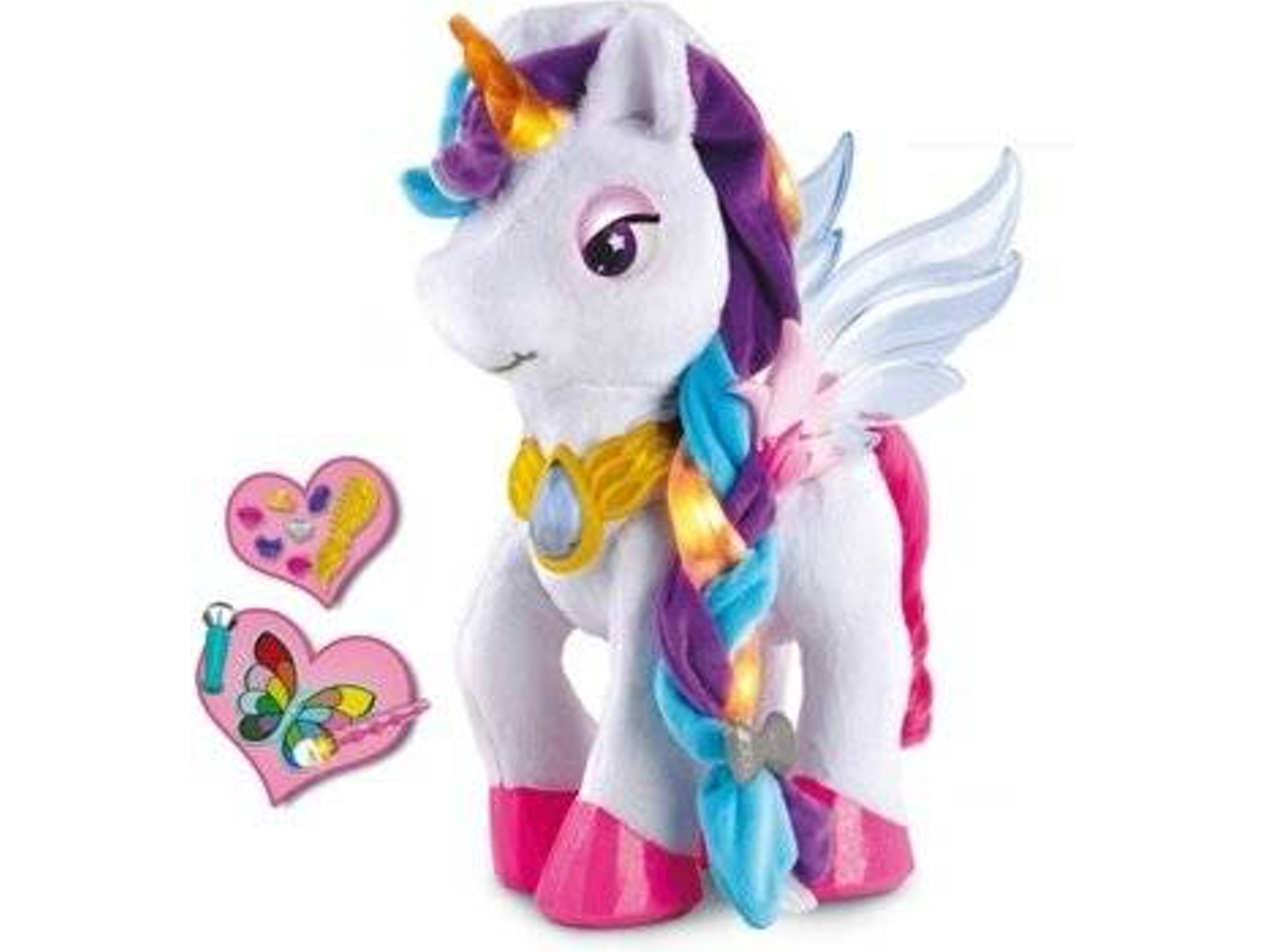 Peluche VTECH Unicórnio Mágico (Edad Mínima: 5 - Rosa - Con Maquillaje)
