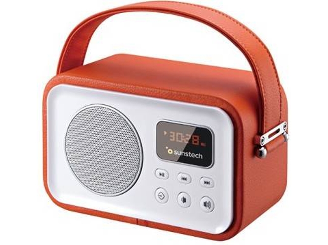 Radio Portátil SUNSTECH RPBT450OR Naranja