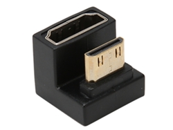 Adaptador Mini Hd Para Hd 180 Graus Macho Para Fêmea 8k 60hz 48gbps Para Pc Tv Projetor
