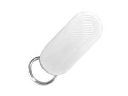 Mini pastillero de plástico, portátil, para viajes de negocios, color blanco