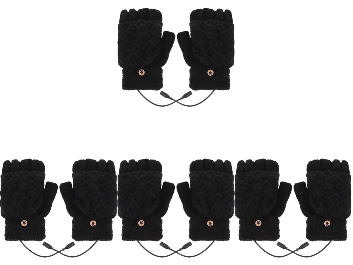 4 pares de calefactores eléctricos SFUSHOS para clima frío