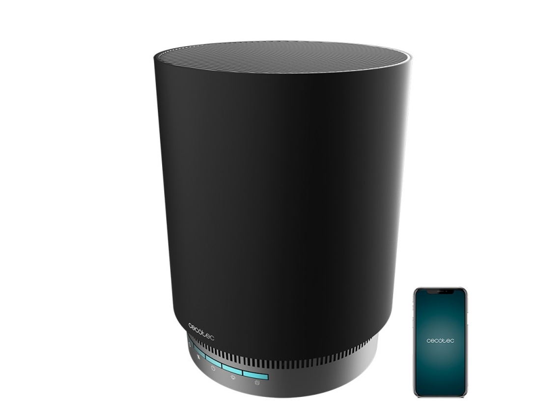 Cecotec Purificador De Aire Bajo Consumo Totalpure 1800 Style Pro Connected. Potencia 45 W, 130 Cadr, 4 Etapas De Filtrado