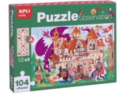 Puzzle APLI Castillo (104 piezas)