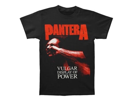 Camiseta ROCKINSTONE Pantera Vulgar Roja (XXL)