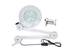 Lámpara de aumento portátil 5x con iluminación LED