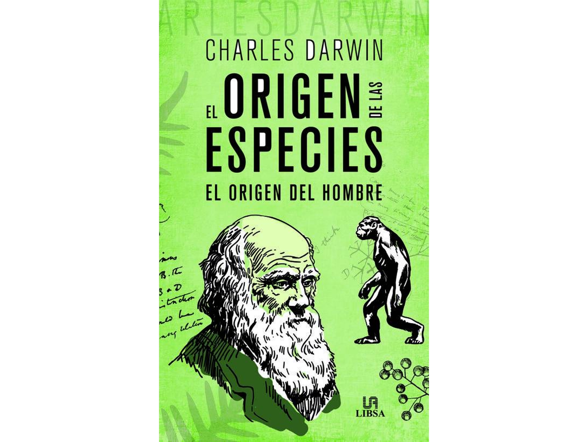 Libro El Origen de las Especies El Origen del Hombre de Charles