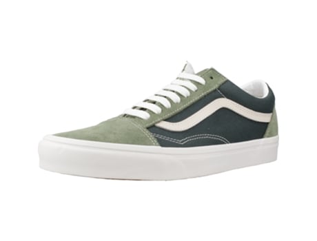 Zapatillas de Hombre VANS Old Skool Tecido Verde (41)