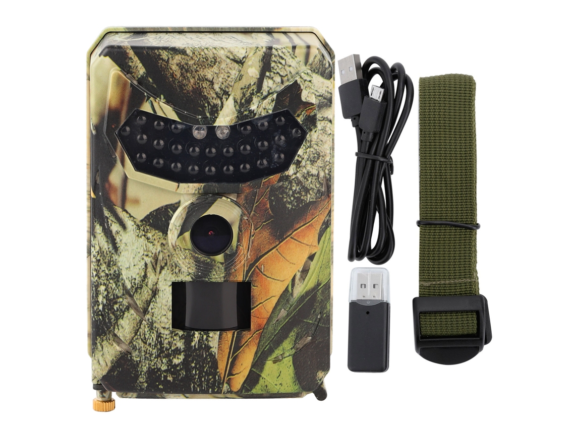 Cámara De Caza Para Exteriores Con Visión Nocturna, 12 Mp, Seguimiento De Animales, Camuflaje, Ip56 Fhd