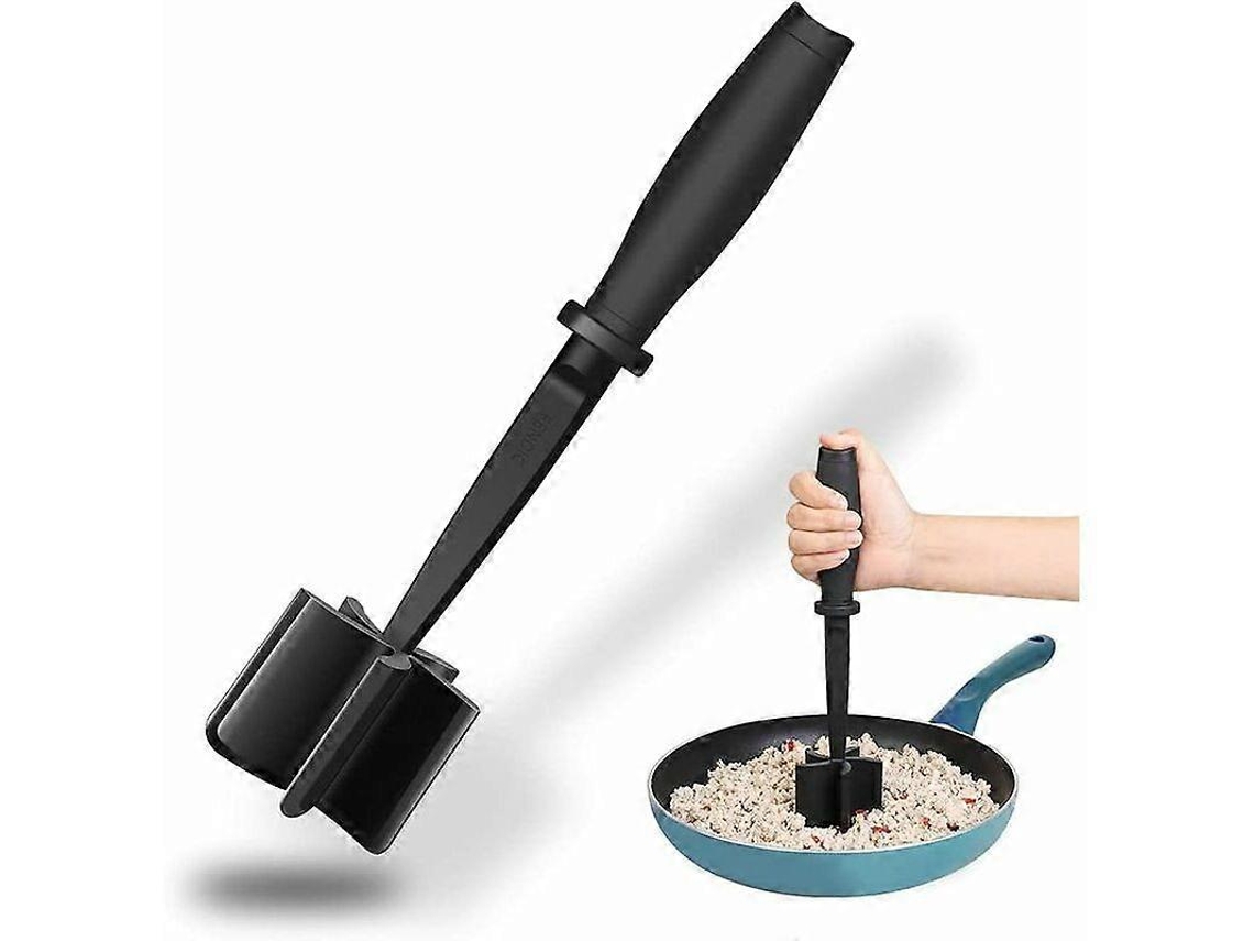 Moledor De Carne Multifuncional Resistente Al Calor, Nylon Antiadherente Para Picar Y Triturar, Herramienta De Cocina Fácil De Limpiar