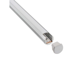 Perfil Aluminio Round Para Tiras Led 2 Metros LEDBOX