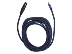 Cabo Xlr Fêmea Para 3.5mm Jack Sinal Balanceado Microfone 24awg 5m Para Estúdio Apresentações Jd6037