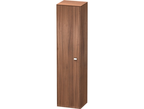 Armario DURAVIT Brioso alto 177,0x42,0x36,0 cm 1 puerta abatible a la izquierda 1 balda de madera 3 baldas de cristal