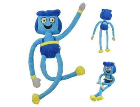 Peluche Huggy Wuggy de Juego de Terror de Fábrica de Juguetes. MAGIC SELECT