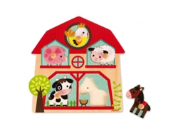 Puzzle Musical JANOD Amigos de la Quinta (5 Piezas)