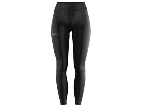 Pantalones Ajustados para Mujer CRAFT Malla Core Essence Negro para Corrida (S)