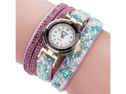 Reloj De Pulsera Sencillo Para Mujer Zhoulianfa, De Piel Sintética Fina, Movimiento De Cuarzo Analógico, Color Café.
