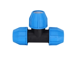 Conector En T De 40 Mm Para Tuberías De Agua. Conector De Plástico Pe Resistente A La Presión.