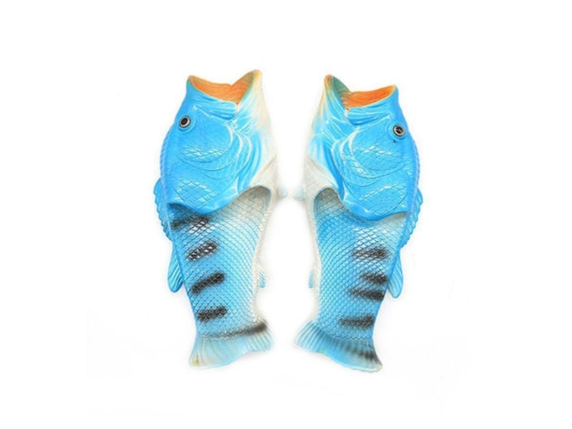 Fasst-chanclas De Pescado 3d Unisex Simuladas Verano Divertidas Moda Al Aire Libre Confortables