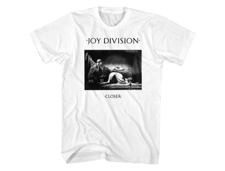Camiseta ROCKINSTONE Joy Division Closer Álbum Arte Joy Division Camisa (XL)