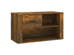 Zapatero 80x35x45 cm Derivados de Madera de Roble Ahumado MAISON EXCLUSIVE