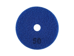 Disco de lijado de diamante húmedo de 100 mm (4 pulgadas) para granito, mármol y piedra (grano 50), con gran poder de lijado y durabilidad.