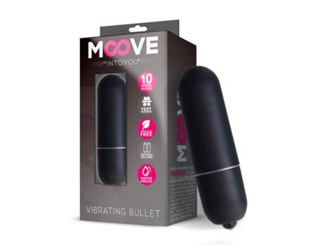 Bala Vibradora 10 Velocidades Negro MOOVE