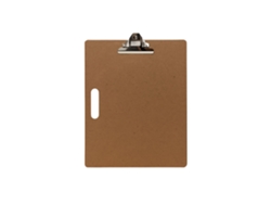 Soporte de papel de MDF con clip para A3 (40x51 cm) Politec