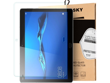 Protector Pantalla Tablet LMOBILE Cristal Templado Screen Protector (Huawei Mediapad M3 10") Transparente