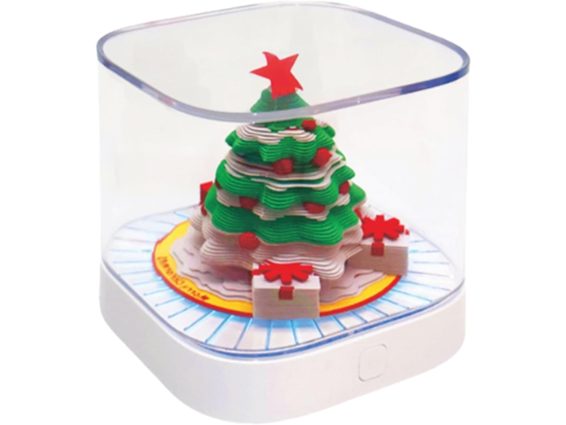 Calendario Artístico | Árbol De Navidad 3d Con Luces