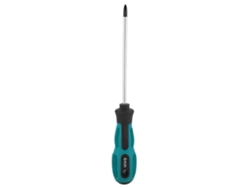 Destornillador Phillips Ph0 De Acero Con Mango De Pp De 4x100 Mm Para Tornillos Cruciformes De 5 Mm.