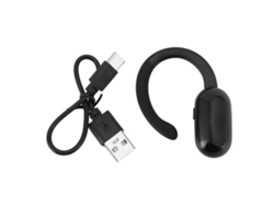 Fones de Ouvido Bluetooth Estéreo Preto EOOCOO (ajustável, sobre a orelha, não lesivo)