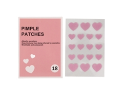 Parches De Acné En Forma De Corazón De Hidrocoloides Para Cubrir Y Absorber Granitos Y Imperfecciones Faciales