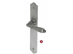 Juego de Doble Maneta en Placa de Hierro Cementado Nevers Key I BOUVET Es69Ia6732