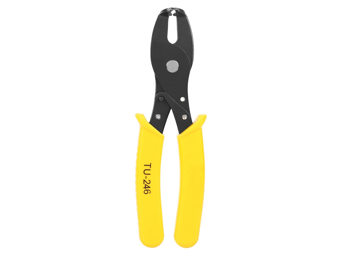 Pelacables De Fibra Óptica Tu-314 De 6 Pulgadas Con Mango De Tpr Para 1,6-3,2 Mm
