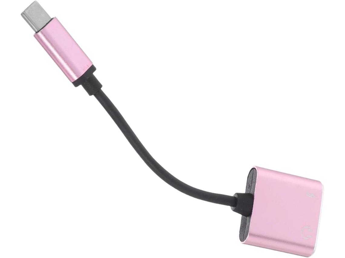 Conector USB tipo C a conector de audio para auriculares para smartphones y tablets - Gokoco