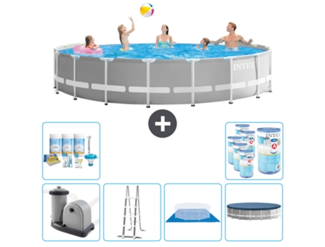 Piscina Tubular INTEX 26732GN-CB41 (24311 L - 549x122cm)