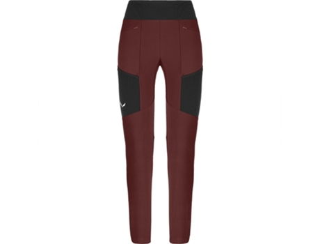 Calça SALEWA Calças Cargo Puez Dst Vermelho S Mulher