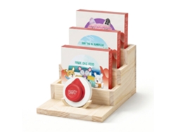 Todeco Tonieplay Estantería De Madera Para Juegos, Organizador Para Juegos Tonieplay Y Mando, Estante De Pared O De Mesa