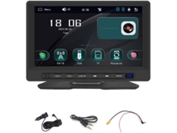 Radio Portátil De 7 Pulgadas Para Coche Con Bluetooth, Radio Fm, Airplay Y Autolink: Fácil De Usar.