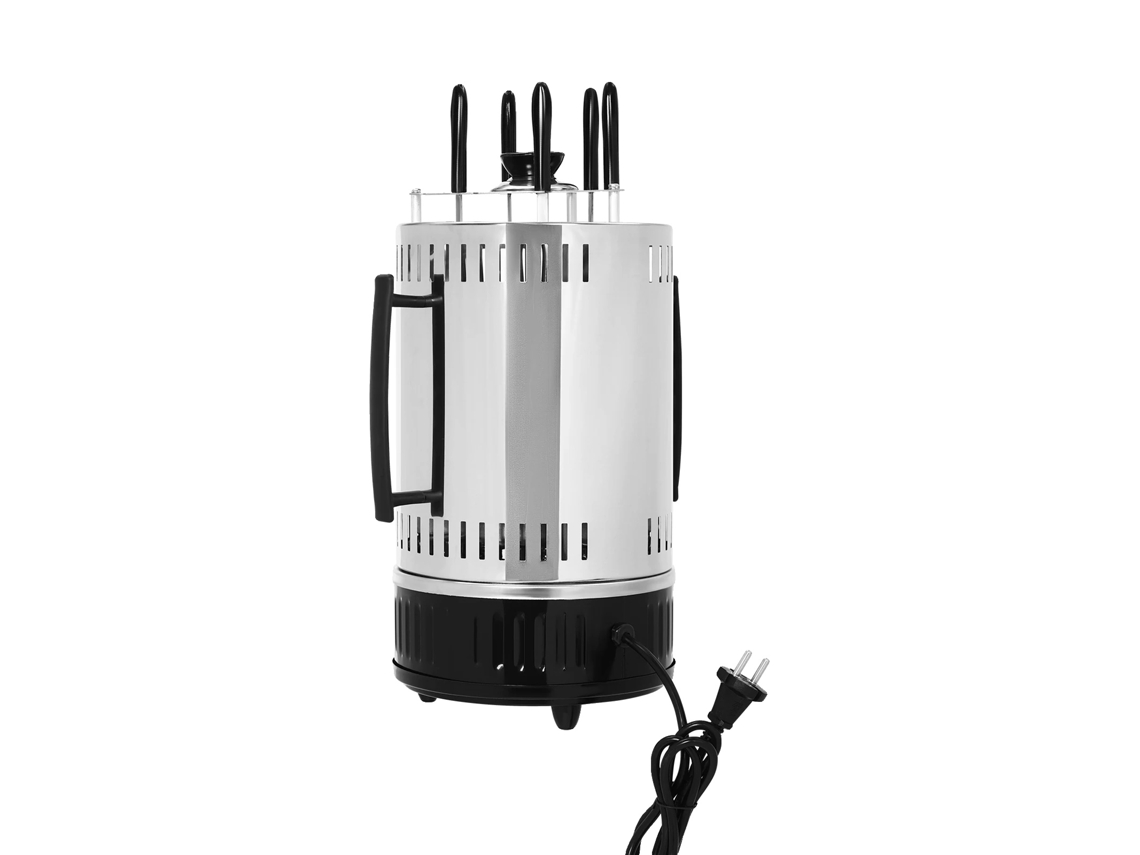 Barbacoa eléctrica, asador vertical, 1000 W de potencia, color negro OEM