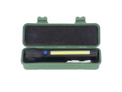2026-linterna Led Recargable Usb Al Aire Libre, Cob Super Brillante, Zoom Telescópico, Largo Alcance, Antorcha Portátil Potente