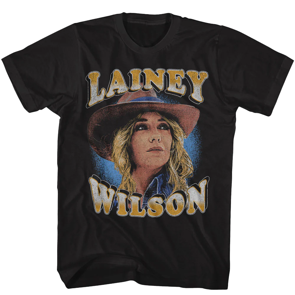 Lainey Wilson Hat Photo T-shirt Unisex Rockinstone Size:xl