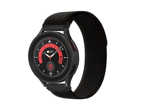 Correa De Reloj Inteligente Para Garmin Venu 2 Plus / Sq 2 Correa De Reloj De Nailon Con Bucle Universal De 20 Mm, Color Negro VENISYMLIS