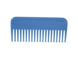 Peine De Dientes Anchos Para Desenredar Cabello Sin Mango Peine De Pelo Húmedo Seco Para Salón Hogar Azul